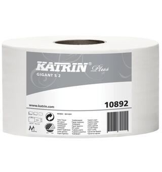 Toalettpapir KATRIN Plus G S 2L 160m(12) toalettpapirrull for dispenser | Katrin